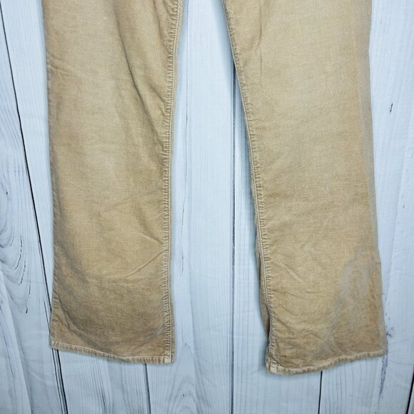 Abercrombie and Fitch Vintage Khaki Jeans Pants Sz 8 (32x31) Flare Low Rise Y2K - Picture 3 of 11